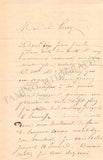 Obin, Louis-Henri - Autograph Letter Signed