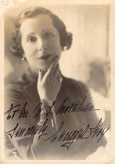 Signed Photograph & Letter