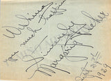 Actors & Actresses - Lot of 100+ Signed Cards