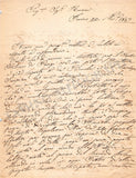 Barbieri-Nini, Marianna - Autograph Letter Signed 1849