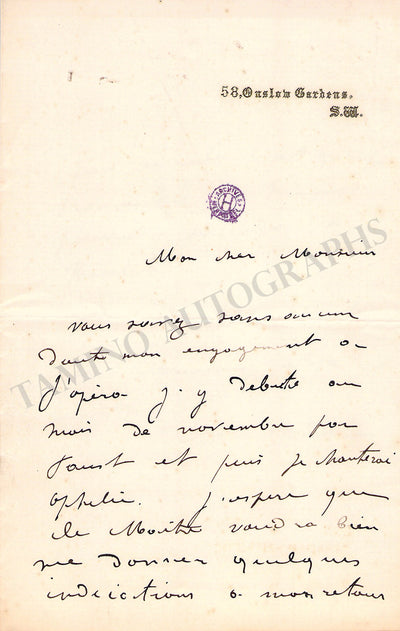 Heilbron, Marie - Autograph Manuscripts (Various Options)