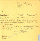 Taglioni, Marie - Autograph Letter Signed 1844