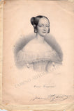 Taglioni, Marie - Autograph Letter Signed 1844