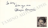 Actors & Actresses - Lot of 100+ Signed Cards