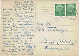 Lothar, Mark - Autograph Letter Signed 1952 on Postcard