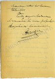 Hanau, Marthe - Autograph Letter Signed