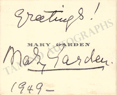 Garden, Mary (1949)