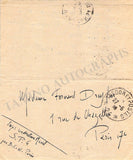 Ravel, Maurice - Autograph Letter Signed 1916