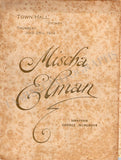 Elman, Mischa - Set x 3 Unsigned Programs Sydney 1914