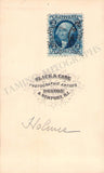 Holmes, Oliver Wendell (Sr.) - Signature Cut & CDV