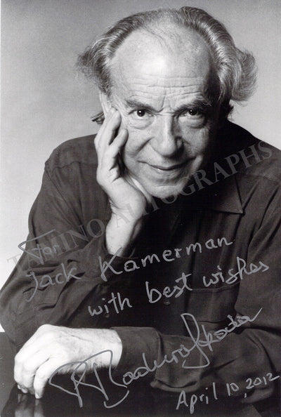 Signed Photograph (2012)