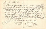 Gravollet, Paul - Set of 3 Autograph Letter Signed