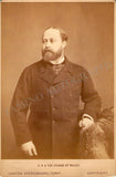 Prince Albert & Alexandra of Denmark - Set x 2 Unsigned Cabinet Photos 1881