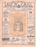 Royal Opera House Covent Garden - Set of 21 Opera Programs 1925-1937