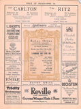 Royal Opera House Covent Garden - Set of 21 Opera Programs 1925-1937