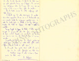 Mitjana y Gordon, Rafael - Set of 3 Autograph Letters Signed