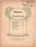 Ganz, Rudolph - Signed Score 1919