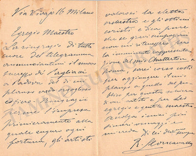 Autograph Letter Signed (II)