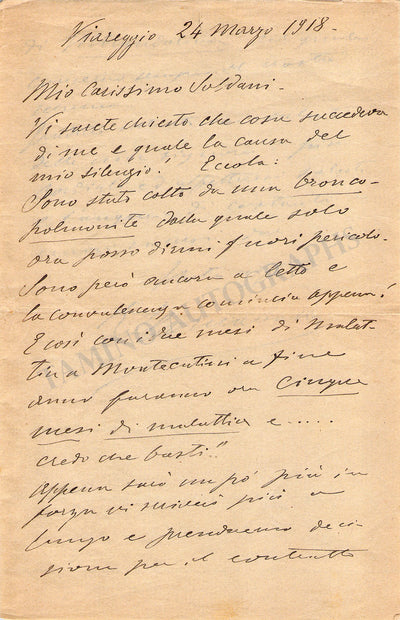 Autograph Letter Signed (1918)