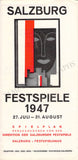 Salzburg Festspiele - Lot of 36 Festival Program Brochures 1926-1949