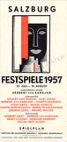 Salzburg Festspiele - Lot of 32 Festival Program Brochures 1950-1969