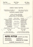 Salzburg Festspiele - Festival Guide 1960