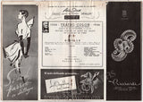 Lifar, Serge and others - Signed Ballet Program Buenos Aires 1950