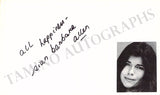 Actors & Actresses - Lot of 100+ Signed Cards