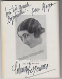 Renaux, Solange - Signed Program 1932