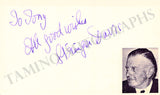 Actors & Actresses - Lot of 100+ Signed Cards