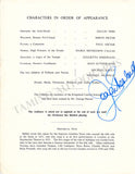 Sutherland, Joan - Signed Program Norma ROH 1953