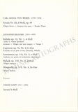 Richter, Sviatoslav - Set of 2 Unsigned Concert Programs Salzburg