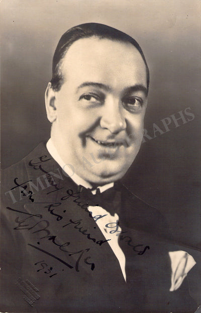 Walker, Syd - Signed Photograph 1931