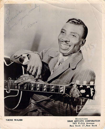 Walker, T-Bone - Signed Photograph