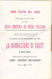 Gran Teatro del Liceu - Collection of 36 Vintage Unsigned Programs