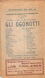 Gran Teatro del Liceu - Collection of 36 Vintage Unsigned Programs