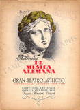 Gran Teatro del Liceu - Collection of 36 Vintage Unsigned Programs
