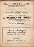 Gran Teatro del Liceu - Collection of 36 Vintage Unsigned Programs