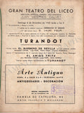 Gran Teatro del Liceu - Collection of 36 Vintage Unsigned Programs