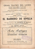 Gran Teatro del Liceu - Collection of 36 Vintage Unsigned Programs