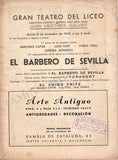 Gran Teatro del Liceu - Collection of 36 Vintage Unsigned Programs