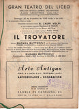 Gran Teatro del Liceu - Collection of 36 Vintage Unsigned Programs