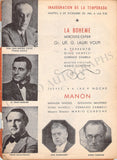 Gran Teatro del Liceu - Collection of 36 Vintage Unsigned Programs