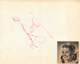 Actors & Actresses - Collection of 81 Signed Album Pages