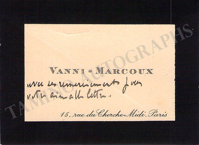 Marcoux, Vanni