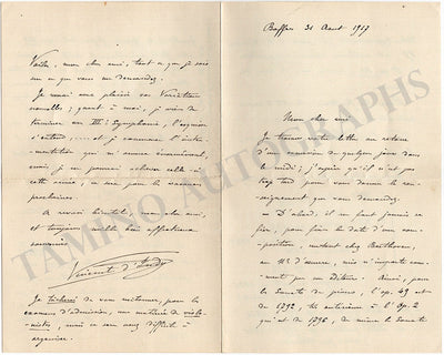 Autograph Letter Signed (1917)