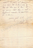 Addy, Wesley - Autograph Letter Signed 1950