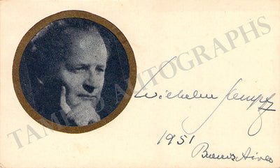 Kempff, Wilhelm - Signed Card Buenos Aires 1951