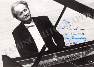 Kempff, Wilhelm - Signed Photograph 1985