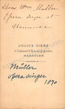 Muller, William - Set of 2 Vintage CDV Photos